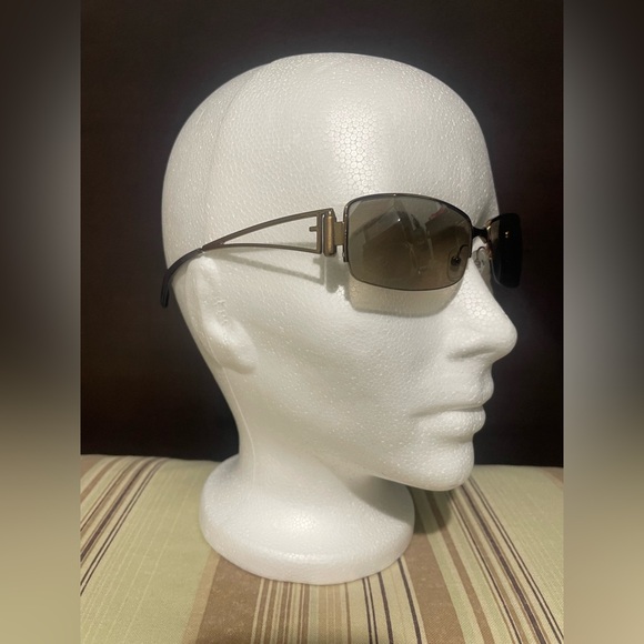 🇮🇹 FENDI Sunglasses #FS283 UNISEX Bronze Frames *Made In Italy* VINTAGE DESIGNER - Picture 1 of 9